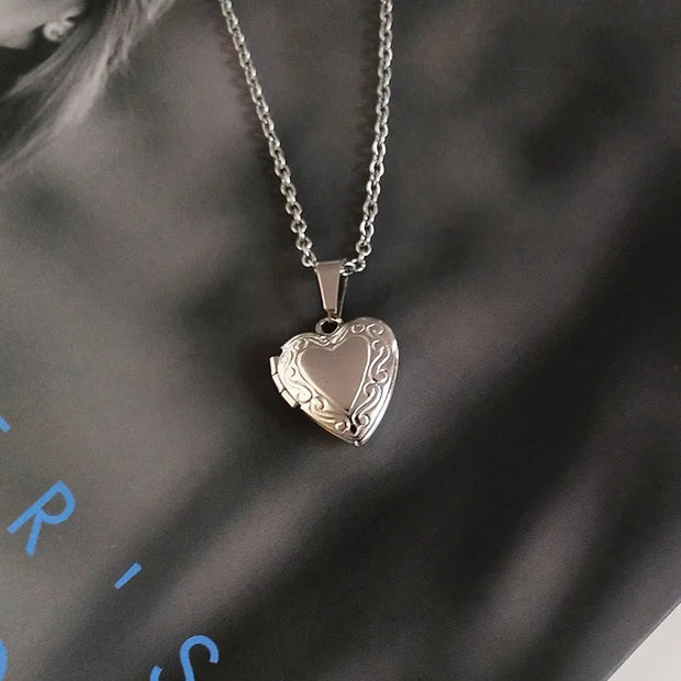 Engraved Heart Photo Frame