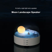 Moon LED Atmosphere Light Bluetooth Speaker