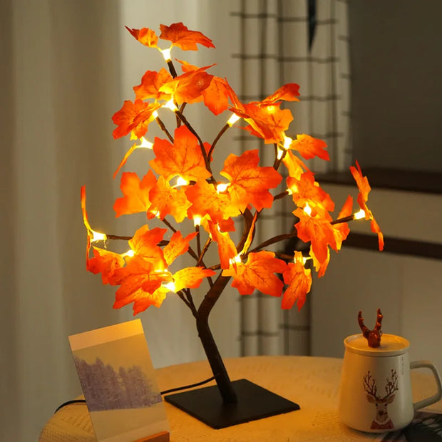 Rose Flower Tree Lights [USB] | Table Lamp