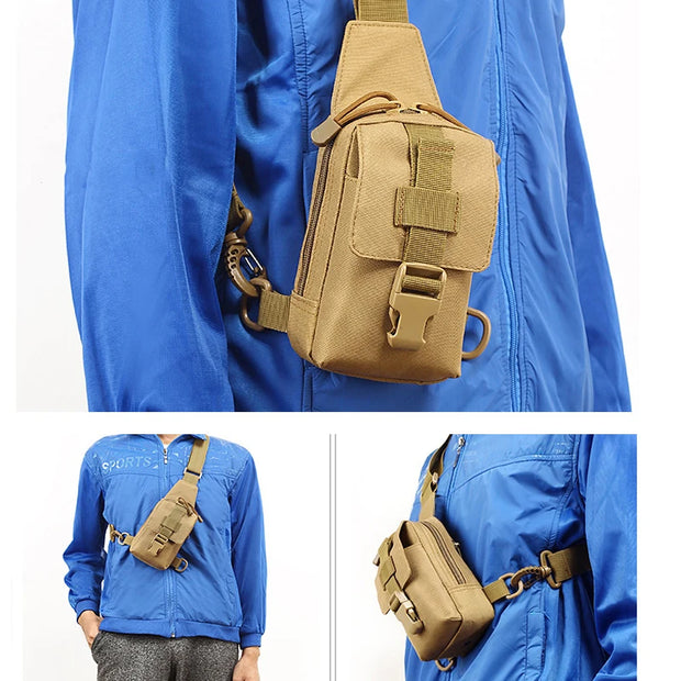 Tactical Chest Bag | Army Military Shoulder Bag