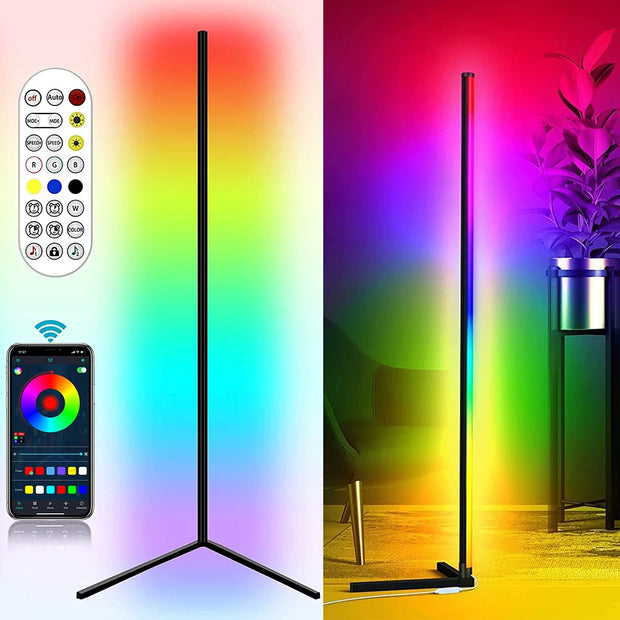 Remote App Control RGB Color Changing Standing Lamp