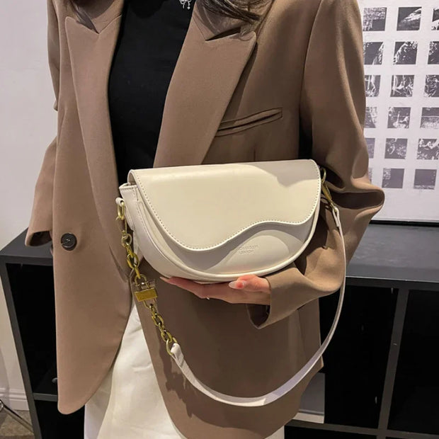 Women's PU Retro Luxury Shoulder Bag