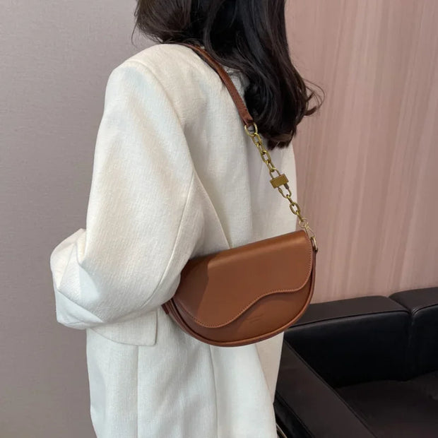 Women's PU Retro Luxury Shoulder Bag